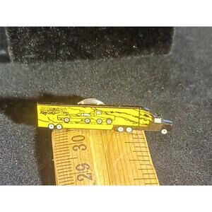 B F Goodrich Racing Tires Pin Yellow & Black Semi